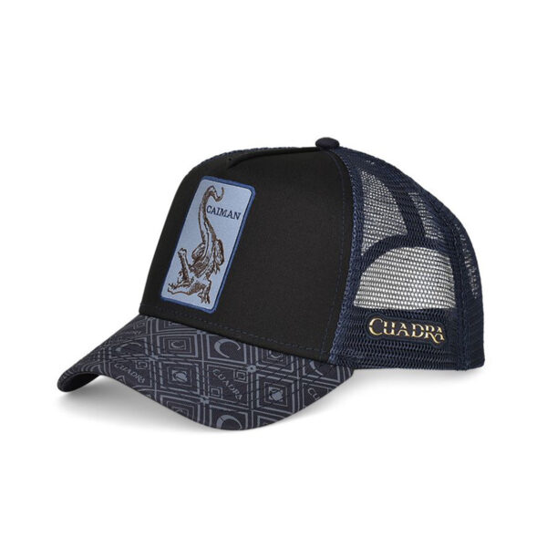 gorra cuadra caimán azul