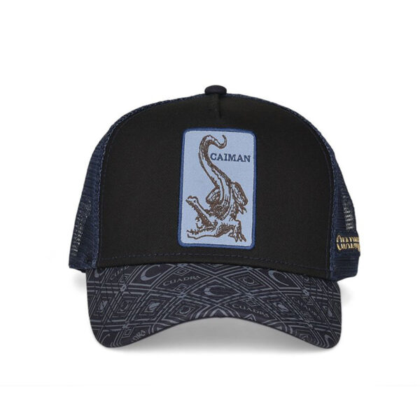 gorra cuadra caimán azul