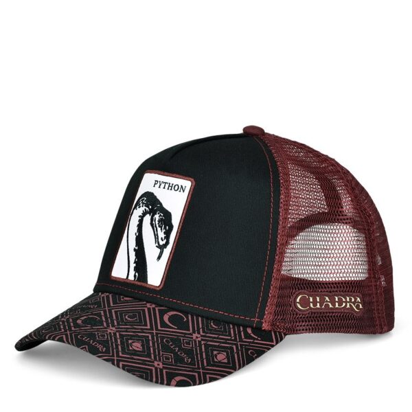 gorra cuadra pitón