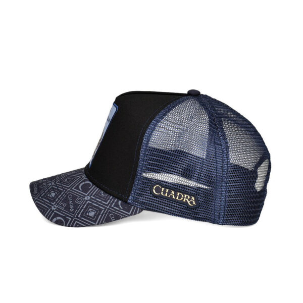 gorra cuadra caimán azul