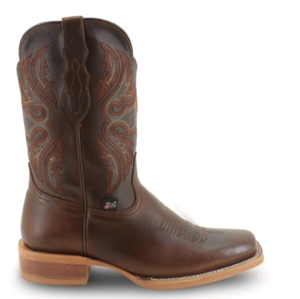 Bota Justin Boots Vaquera Rodeo Caballero 5457 Rage Miel