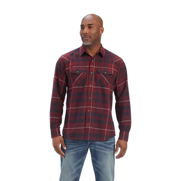 Ariat camisa cuadros hombre franela