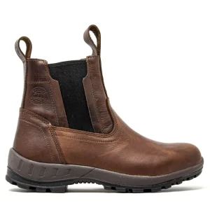 Botin Cebu Bt Flex Punta De Acero De Trabajo Café Hombre