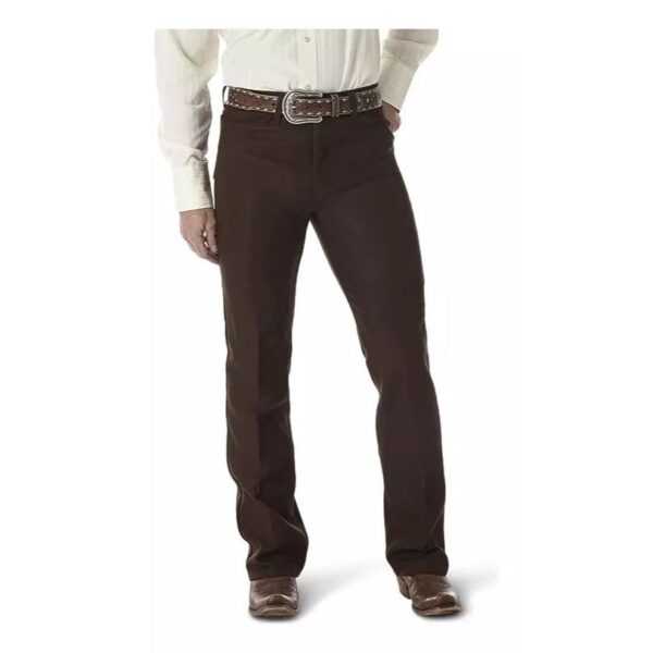 Pantalon Wrangler Vaquero Regular Fit 82bn Café Poliester