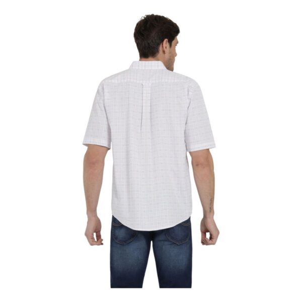 Camisa Lee clásica para hombre en manga corta cuadros 796 - Image 3