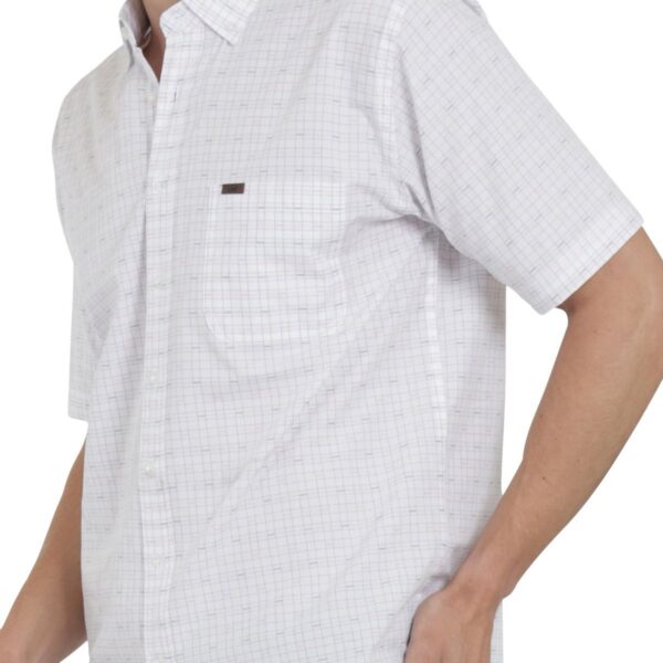 Camisa Lee Clásica Regular Manga Corta Cuadros Hombre 7796