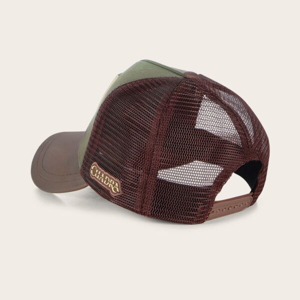 gorra cuadra caiman piel goc07ca_verde