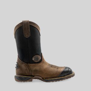 Bota Cebu Thunder 300 St con casco de acero piel café industrial