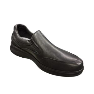 Zapato mocasín Melvin Green en piel casual 2100 negro