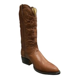 Bota Cuadra Original Piel Genuina Venado Vaquera Hombre